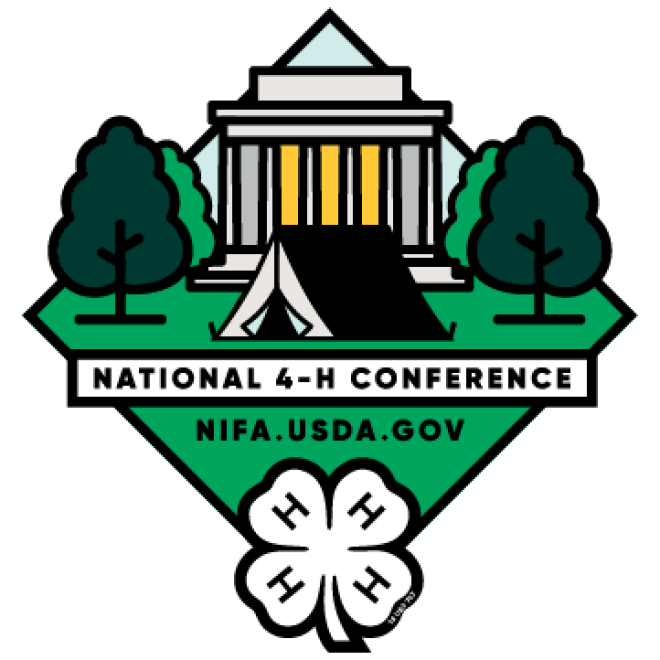 4-H conference logo